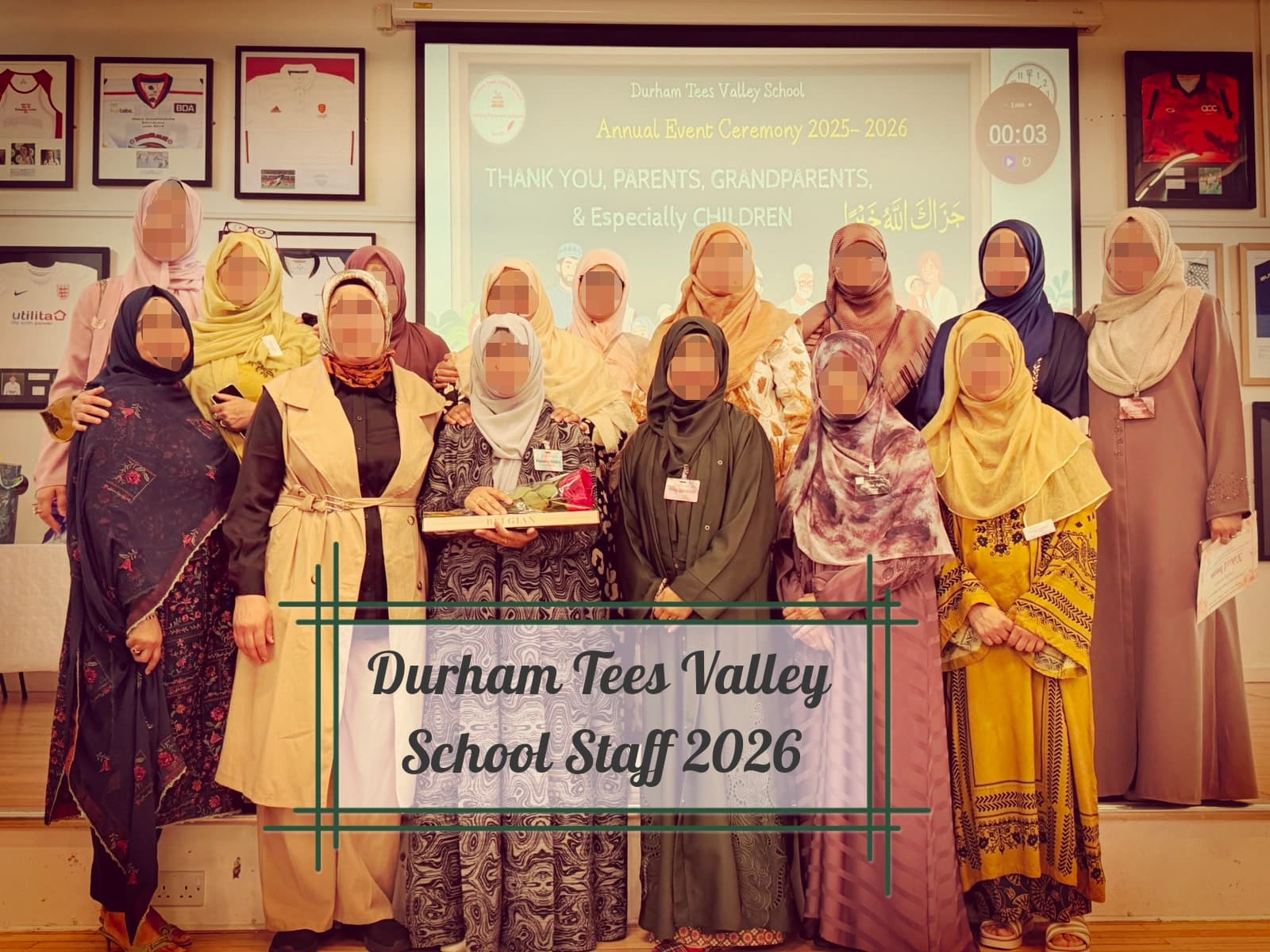 Our dedicated staff team at the Annual Event